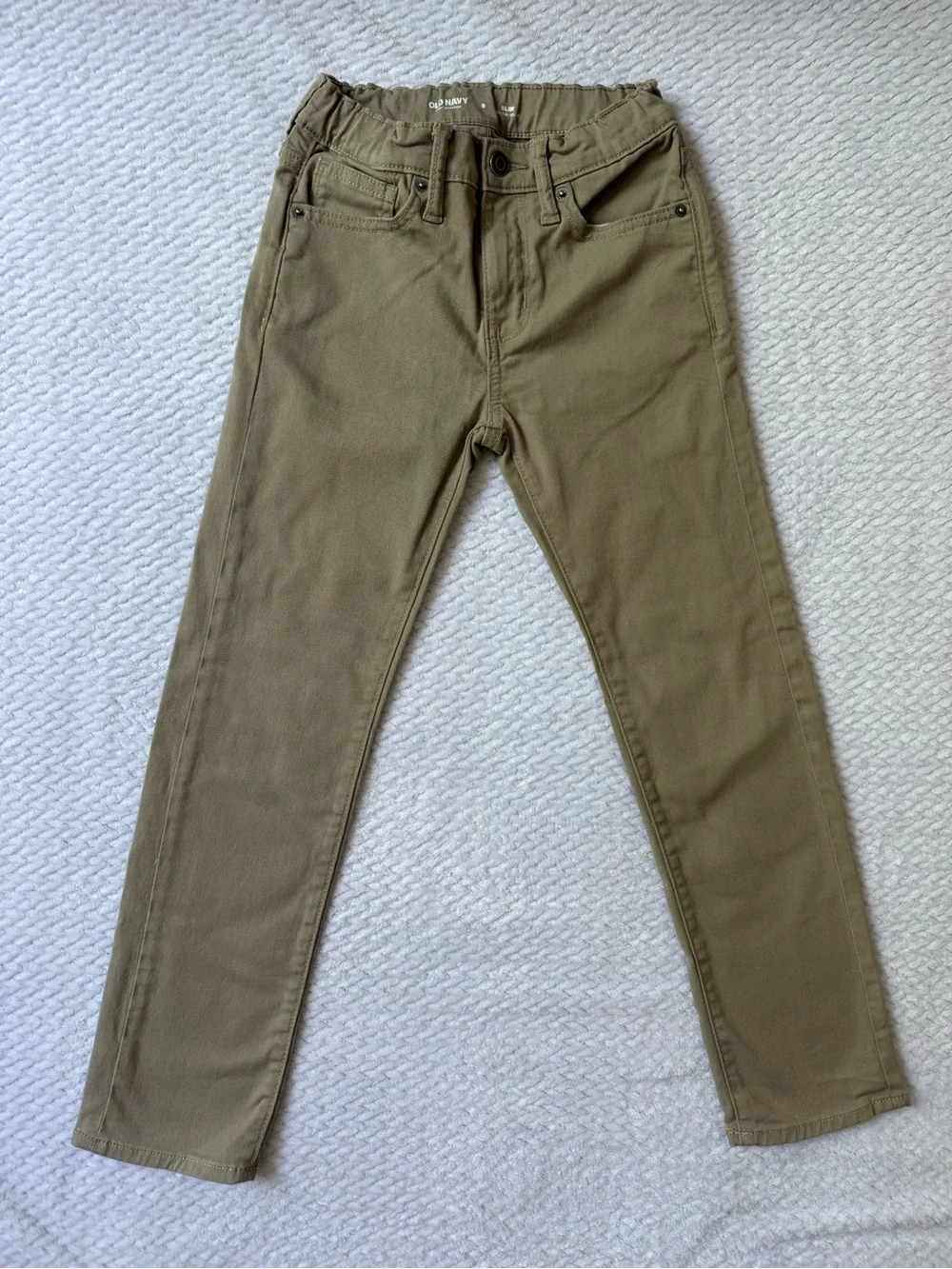 Old Navy Boys Khaki Slim Pants